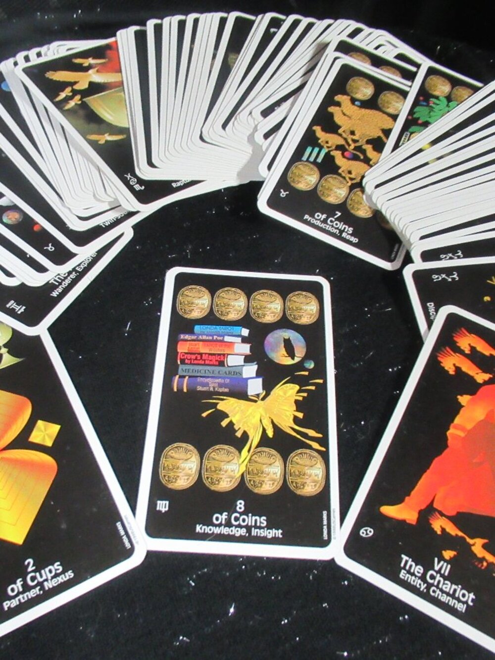 Crow's Magick Tarot Cards Set - Picture 2 of 6